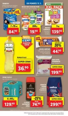 akční leták Lidl 17.2.2025-19.2.2025