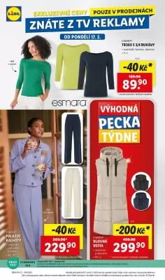 akční leták Lidl 17.2.2025-19.2.2025