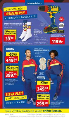 akční leták Lidl 17.2.2025-19.2.2025