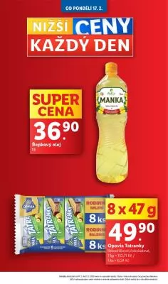 akční leták Lidl 17.2.2025-19.2.2025