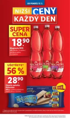 akční leták Lidl 17.2.2025-19.2.2025