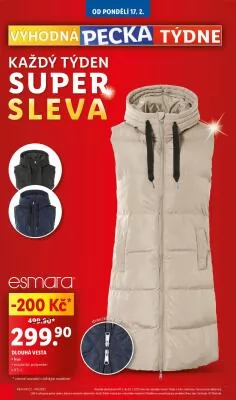 akční leták Lidl 17.2.2025-19.2.2025