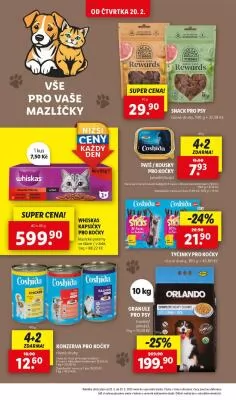 akční leták Lidl 20.2.2025-23.2.2025