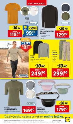 akční leták Lidl 20.2.2025-23.2.2025