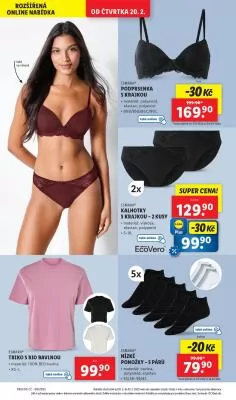 akční leták Lidl 20.2.2025-23.2.2025