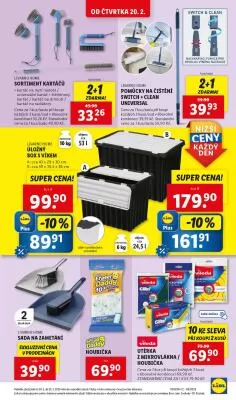 akční leták Lidl 20.2.2025-23.2.2025