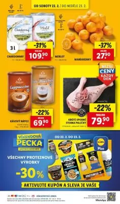 akční leták Lidl 20.2.2025-23.2.2025