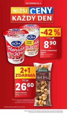 akční leták Lidl 20.2.2025-23.2.2025