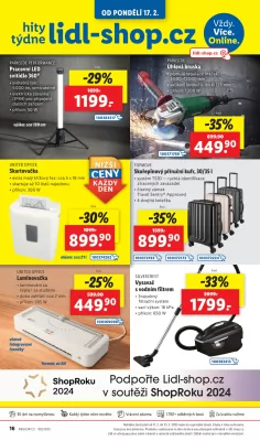 akční leták Lidl 17.2.2025-23.2.2025