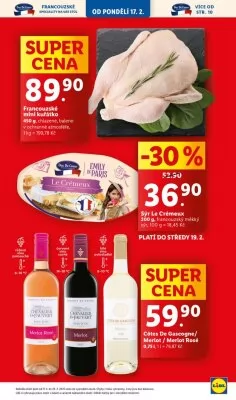 akční leták Lidl 17.2.2025-23.2.2025