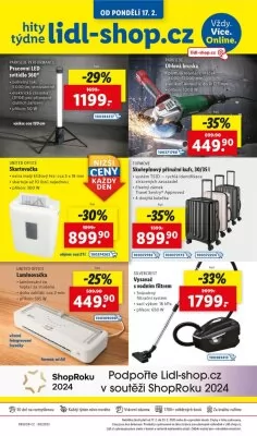akční leták Lidl 17.2.2025-23.2.2025