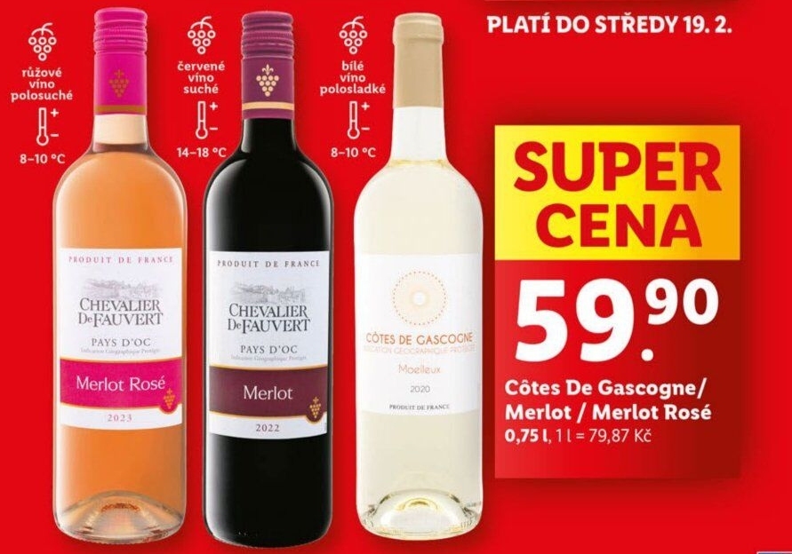 Víno Cotes De Gascogne