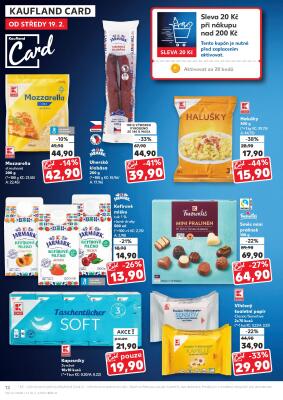 akční leták Kaufland 19.2.2025-25.2.2025