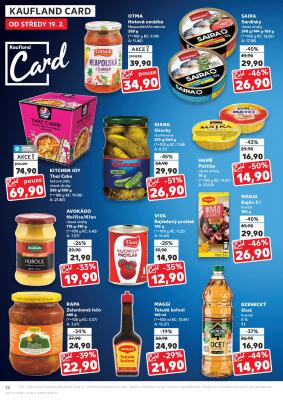 akční leták Kaufland 19.2.2025-25.2.2025