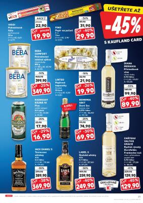 akční leták Kaufland 19.2.2025-25.2.2025