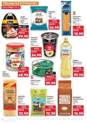 akční leták Kaufland 19.2.2025-25.2.2025