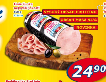 Šunka Linie nejvyšší jakosti Krásno