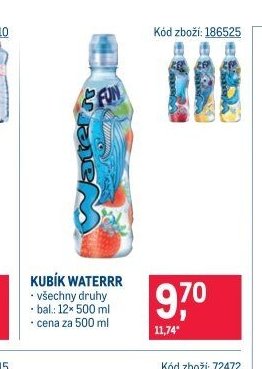 KUBÍK WATERRR