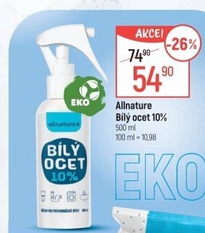 Bílý ocet Allnature