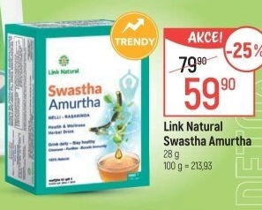 Bylinný nápoj Swastha Amurtha