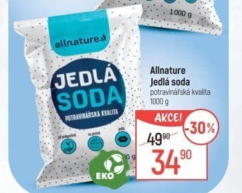 Jedlá soda Allnature