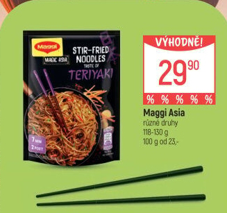 Jídla instantní Asia Maggi