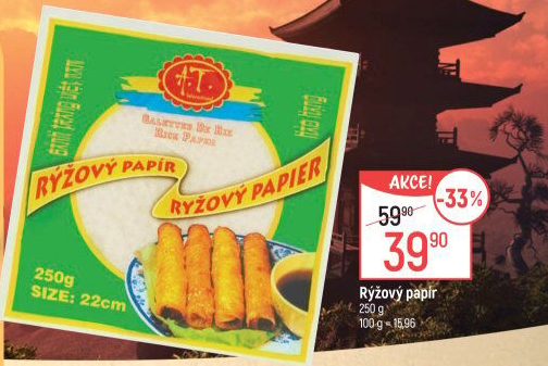 Papír rýžový A. T. International