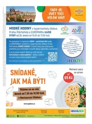 akční leták Globus 19.2.2025-25.2.2025