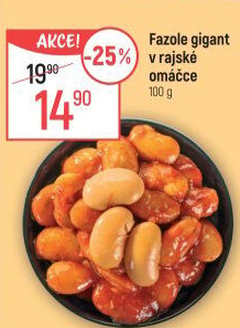 Fazole gigant v rajské omáčce