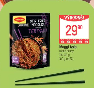 Jídla instantní Asia Maggi