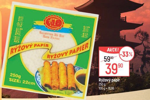 Papír rýžový A. T. International