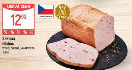 Sekaná masová Globus