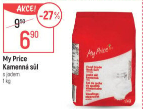 Sůl s jódem My Price