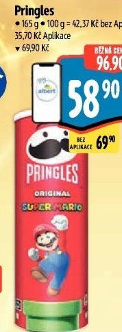 Chipsy Pringles - tubus