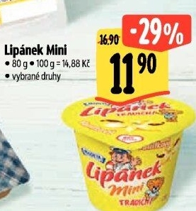 Dezert Lipánek Madeta