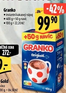 Instantní kakao Granko Orion