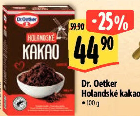 Kakao holandské Dr. Oetker