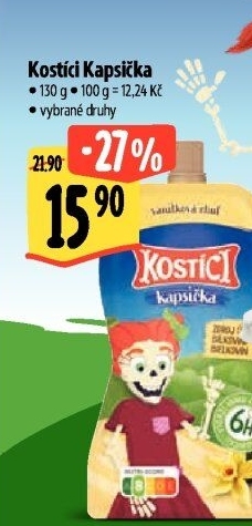 Kapsička Kostíci Danone