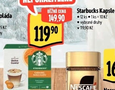 Kapsle Dolce Gusto Starbucks