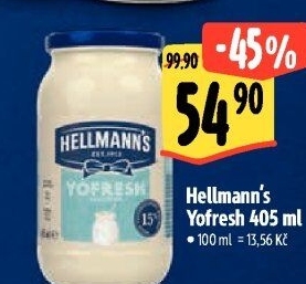 Majonéza Yofresh Hellmann'