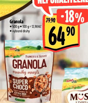 Müsli granola Muesli Bonavita