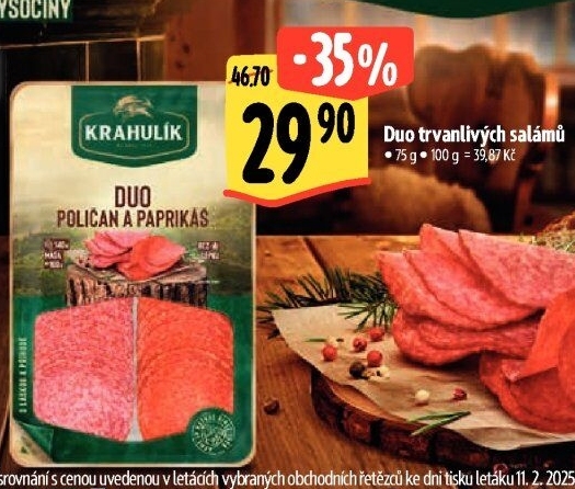 Salám duo Krahulík