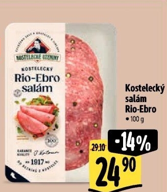 Salám Rio Ebro Kostelecké uzeniny