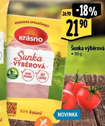 Šunka original výběrová Krásno