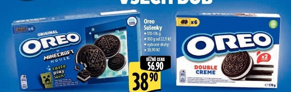 Sušenky Oreo