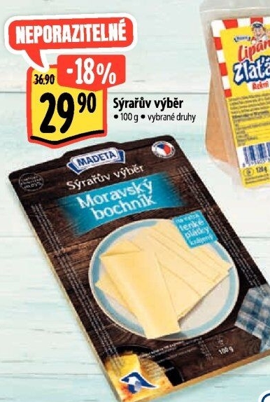 Sýr Sýrařův výběr Madeta