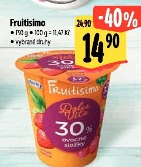 Tvarohový dezert ovocný Dolce Vita Fruitisimo Madeta