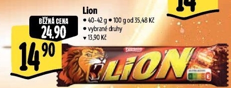 Tyčinka Lion Nestlé