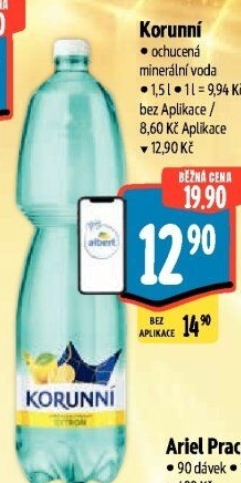 Voda ochucená Korunní