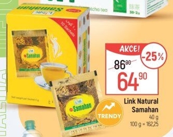 Ajurvédský čaj Samahan